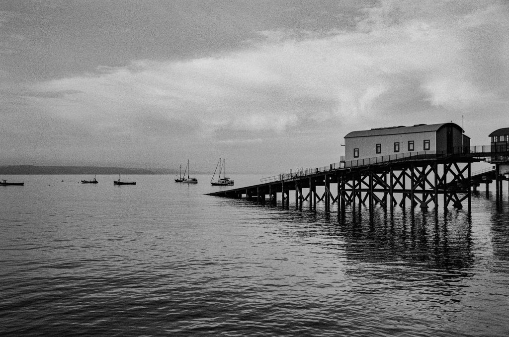 Tenby in Black and White